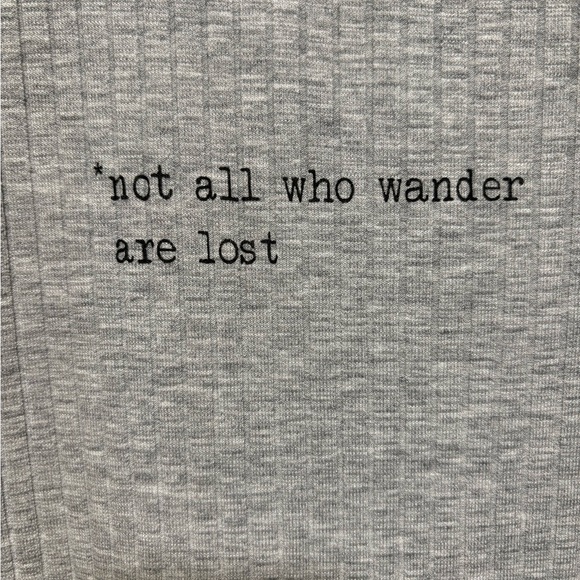 H&M Light Gray Ribbed Top - Picture 3 of 7